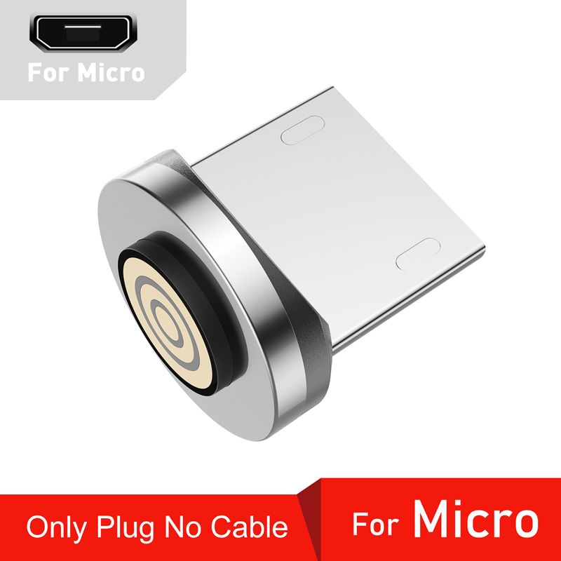 540 Rotate 3A Magnetic Cables Micro USB Type C Cable Mobile Phone Magnet Charger Wire Cord Micro Type C Cable For iPhone Xiaomi