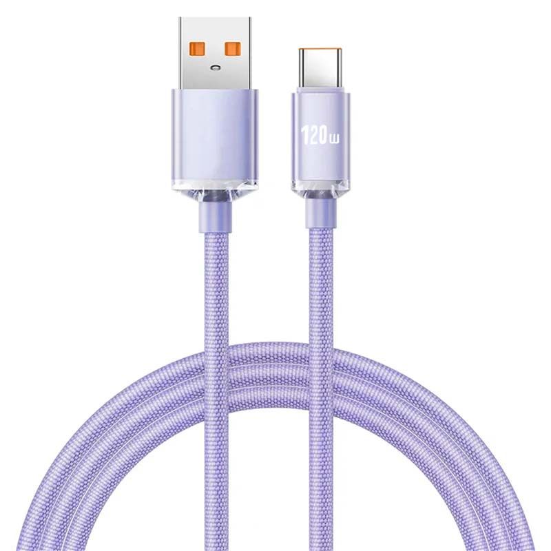 NNBILI 120W 6A Fast Charge USB Type C Quick Charge Cable For Samsung Realme Xiaomi Huawei Phone Fast Charging Cable Data Cables